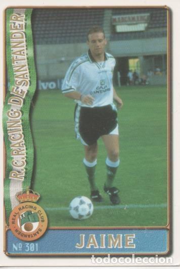 Sammelleidenschaft Sport: Cromo E003662: Trading Card. Las Fichas de la Liga 96-97. n&ordm; 301 Jaime, R. C. Racing de Santander -