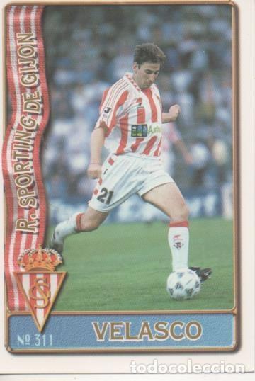 Sammelleidenschaft Sport: Cromo E003673: Trading Card. Las Fichas de la Liga 96-97. n&ordm; 311 Velasco. R.Sporting de Gij&oacute;n - LFP