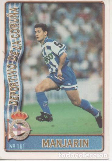 Sammelleidenschaft Sport: Cromo E003602: Trading Card. Las Fichas de la Liga 96-97. n&ordm; 161 Manjarin, Deportivo de La Coru&ntilde;a -