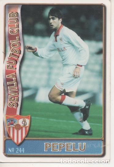 Sammelleidenschaft Sport: Cromo E003620: Trading Card. Las Fichas de la Liga 96-97. n&ordm; 244 Pepelu, Sevilla F.C. - LFP