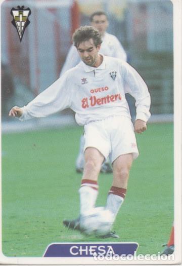 Sammelleidenschaft Sport: Cromo E004022: Trading Card. Las Fichas de la Liga 95-96. n&ordm; 306 Chesa. Centrocampista. S.D. Albacet