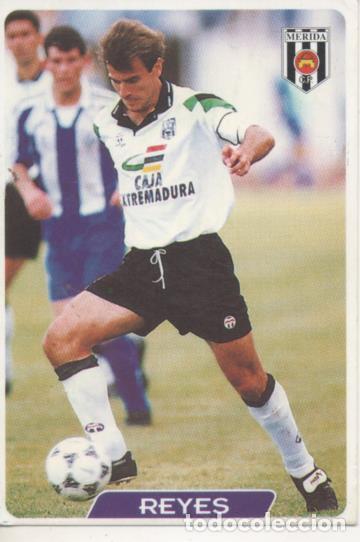 Sammelleidenschaft Sport: Cromo E004066: Trading Card. Las Fichas de la Liga 95-96. n&ordm; 356 Reyes. Centrocampista. Merida C. P.