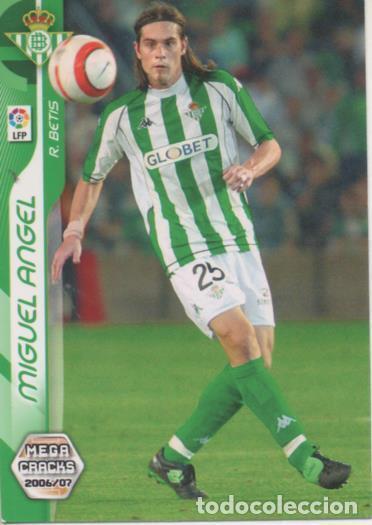 Sammelleidenschaft Sport: Cromo E004117: Trading Card. Mega Cracks 06-07. n&ordm; 65 Miguel &Aacute;ngel. Medio. R. Betis Balonpi&eacute; - LPF