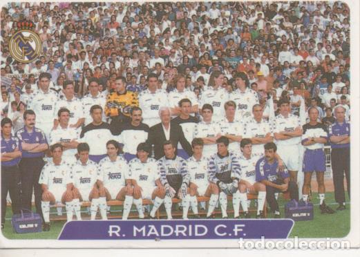 Sammelleidenschaft Sport: Cromo E003912: Trading Card. Las Fichas de la Liga 95-96, n&ordm; 1 Real Madrid C.F. 1902 - LPF