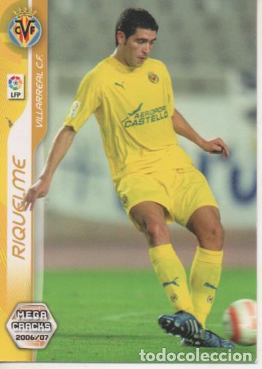 Sammelleidenschaft Sport: Cromo E004196: Trading Card. Mega Cracks 06-07. n&ordm; 338 Riquelme. Medio. Villarreal C.F. - LPF