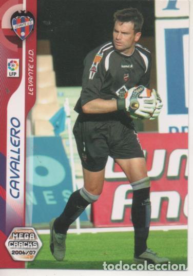 Sammelleidenschaft Sport: Cromo E004186: Trading Card. Mega Cracks 06-07. n&ordm; 164 Cavallero. Portero. Levante U.D. - LPF