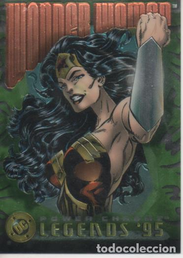 Sammelleidenschaft Sport: Cromo E004640: Trading Card. DC Power Chrome. Legends'95, n&ordm; 25 Wonder Woman - J. Byrne