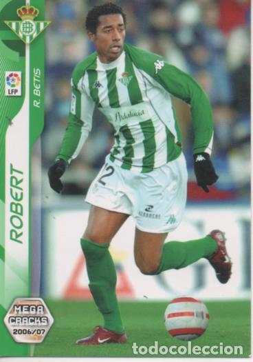 Sammelleidenschaft Sport: Cromo E004124: Trading Card. Mega Cracks 06-07. n&ordm; 71 Robert. Delantero. R. Betis Balonpi&eacute; - LPF