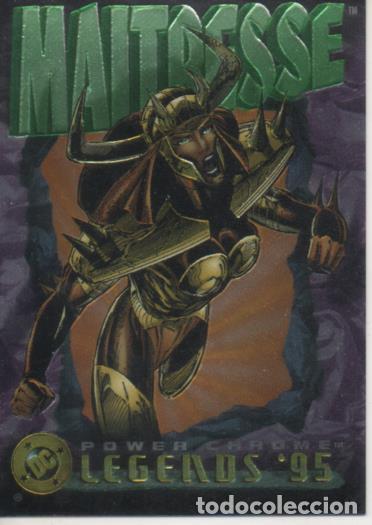 Coleccionismo deportivo: Cromo E004723: Trading Card. DC. Power Chrome. Legends'95, n&ordm; 116 Maitresse - D. Turner