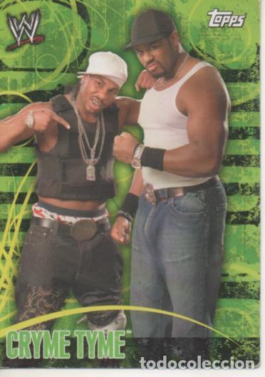 Coleccionismo deportivo: Cromo E004833: Trading Card. Toops World Wrestling 2007, n&ordm; 98 Cryme Tyme - Varios