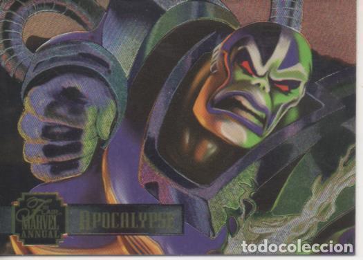 Sammelleidenschaft Sport: Cromo E004762: Trading Card. Marvel Anual Flair'95, n&ordm; 11 Apocalypse - Mark Johnson-Tractor