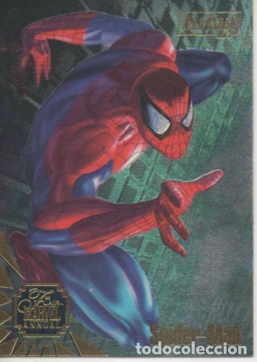 Sammelleidenschaft Sport: Cromo E004757: Trading Card. Marvel Anual Flair'95, n&ordm; 1 Spider-Man- Scarlet Spider - Mark Johnson-T
