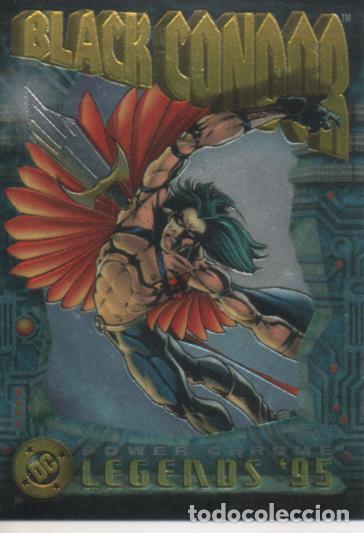 Sammelleidenschaft Sport: Cromo E004730: Trading Card. PC. Power Chrome. Legends'95, n&ordm; 123 Black Condor - R.Morales