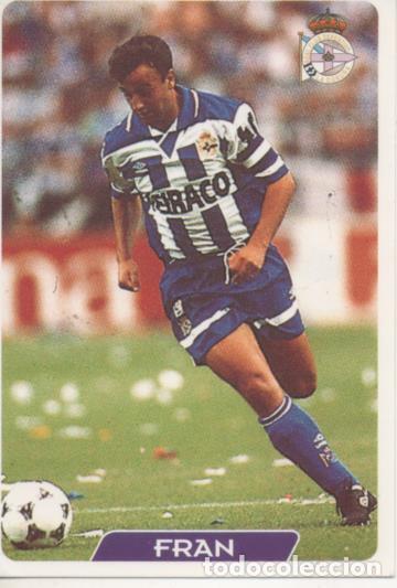 Sammelleidenschaft Sport: Cromo E003943: Trading Card. Las Fichas de la Liga 95-96, n&ordm; 30 Fran. Centrocampista. R.C.D. La Coru