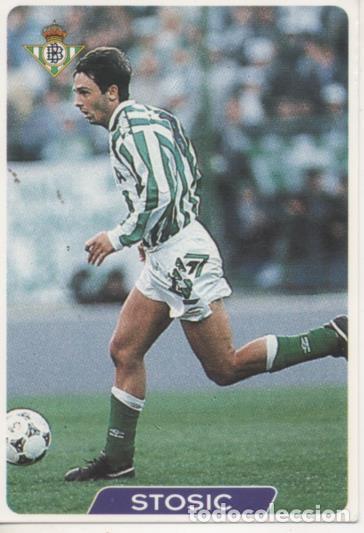 Sammelleidenschaft Sport: Cromo E003963: Trading Card. Las Fichas de la Liga 95-96, n&ordm; 50 Stosic. Centrocampista. R.Betis Balo