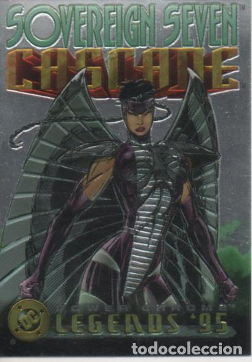 Colecionismo desportivo: Cromo E004747: Trading Card. PC. Power Chrome. Legends'95, n&ordm; 142 Cascade - D. Turner