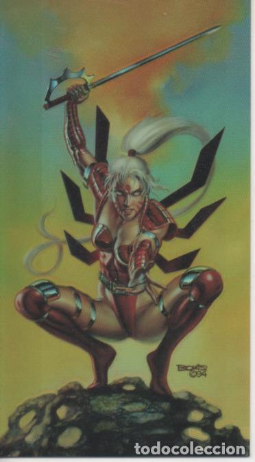 Sammelleidenschaft Sport: Cromo E004405: Trading Card. WildC.A.T.S. Cover.Action.Teams, n&ordm; P2 Zealot - Boris Vallejo