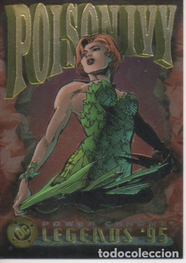 Collezionismo sportivo: Cromo E004699: Trading Card. DC Power Chrome. Legends'95, n&ordm; 90 Poison Ivy - B. Apthorp