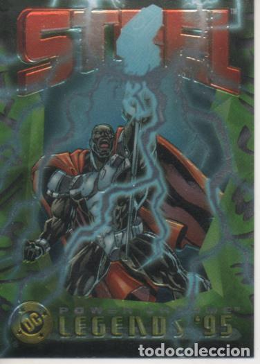 Sammelleidenschaft Sport: Cromo E004639: Trading Card. DC Power Chrome. Legends'95, n&ordm; 24 Steel - C. Batista