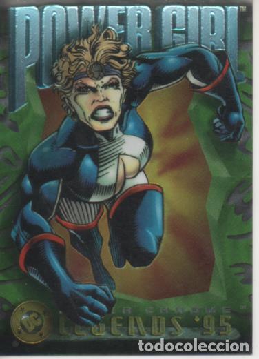 Sammelleidenschaft Sport: Cromo E004634: Trading Card. DC Power Chrome. Legends'95, n&ordm; 18 Power Girl - C.Wojtkiwicz