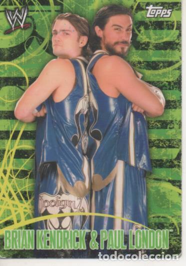 Coleccionismo deportivo: Cromo E004832: Trading Card. Toops World Wrestling 2007, n&ordm; 95 Brian Kendric k& Paul London - Varios