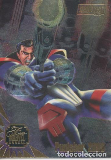 Sports collectibles: Cromo E004758: Trading Card. Marvel Anual Flair'95, n&ordm; 2 Punisher 2099- Vendetta - Mark Johnson-Trac