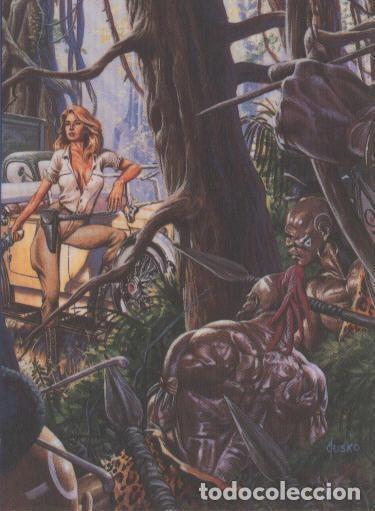 Sports collectibles: Trading Car: TARZAN - JOE JUSKO, Edgar Rice Burroughs Collection: No.45 - Edgar Rice Burroughs, Joe