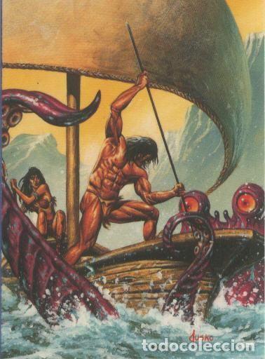 Coleccionismo deportivo: Trading Car: TARZAN - JOE JUSKO, Edgar Rice Burroughs Collection II: No.99 - Edgar Rice Burroughs, J