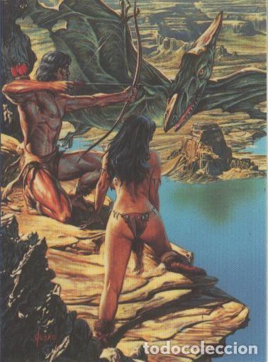Coleccionismo deportivo: Trading Car: TARZAN - JOE JUSKO, Edgar Rice Burroughs Collection: No.26 - Edgar Rice Burroughs, Joe
