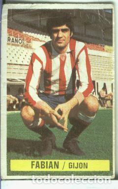 Sports collectibles: Cromos Ediciones Este: Liga 74-75: Fabian del Gijon - Varios