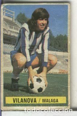 Sports collectibles: Cromos Ediciones Este: Liga 74-75: Vilanova del Malaga - Varios