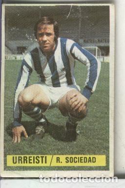 Sports collectibles: Cromos Ediciones Este: Liga 74-75: Urreisti de la Real Sociedad - Varios