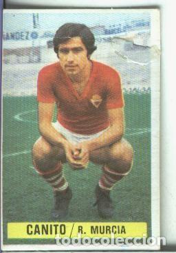 Sammelleidenschaft Sport: Cromos Ediciones Este: Liga 74-75: Canito del Real Murcia - Varios