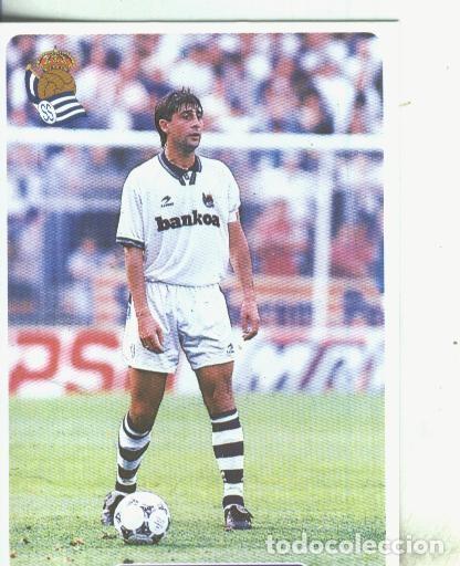 Collectionnisme sportif: Cromos: Las fichas de la liga 95/96-Real Sociedad: Loren - Varios