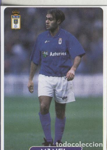 Collectionnisme sportif: Cromos: Las fichas de la liga 95/96-Oviedo: Manel - Varios