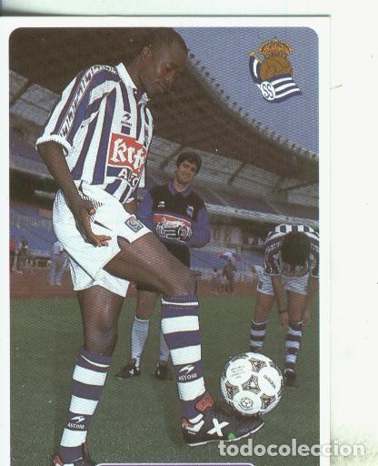 Collectionnisme sportif: Cromos: Las fichas de la liga 95/96-Real Sociedad: Yaw - Varios