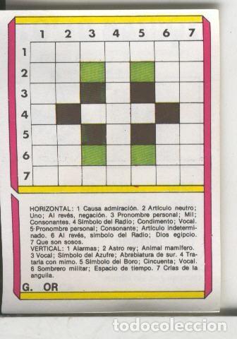 Colecionismo desportivo: Cromo: Quien dijo, coleccion recreativa de chocolates Torras numero 05 - Varios