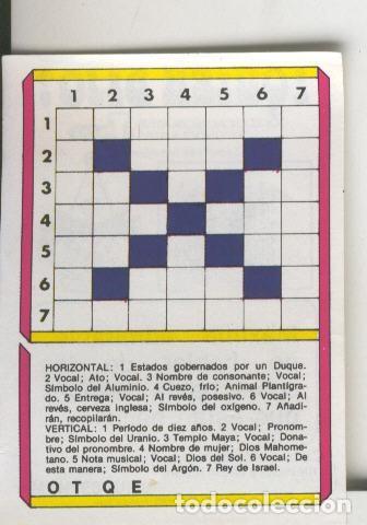 Colecionismo desportivo: Cromo: Quien dijo, coleccion recreativa de chocolates Torras numero 10 - Varios