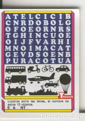 Colecionismo desportivo: Cromo: Quien dijo, coleccion recreativa de chocolates Torras numero 17 - Varios