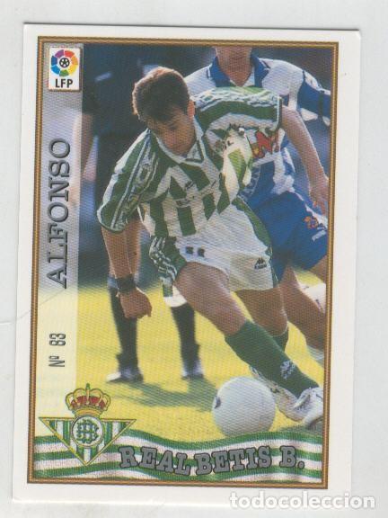 Coleccionismo deportivo: Cromo Liga 97/98: Betis numero 83: Alfonso - Varios