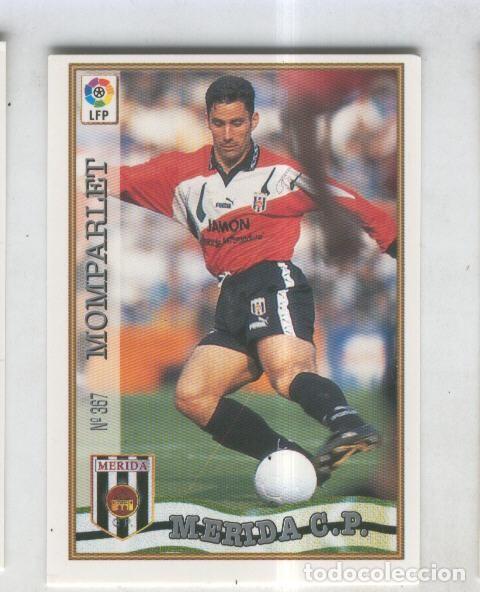 Coleccionismo deportivo: Cromo Liga 97/98: C.P.Merida numero 367: Momparlet - Varios