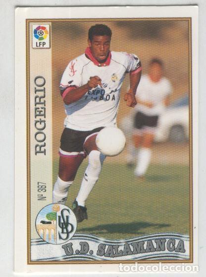 Coleccionismo deportivo: Cromo Liga 97/98: U.D.Salamanca numero 387: Rogerio - Varios