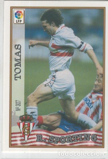 Coleccionismo deportivo: Cromo Liga 97/98: R. Sporting numero 307: Tomas - Varios
