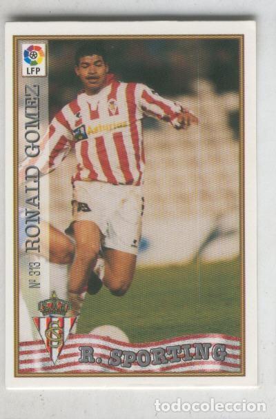 Coleccionismo deportivo: Cromo Liga 97/98: R. Sporting numero 313: Ronald Gomez - Varios