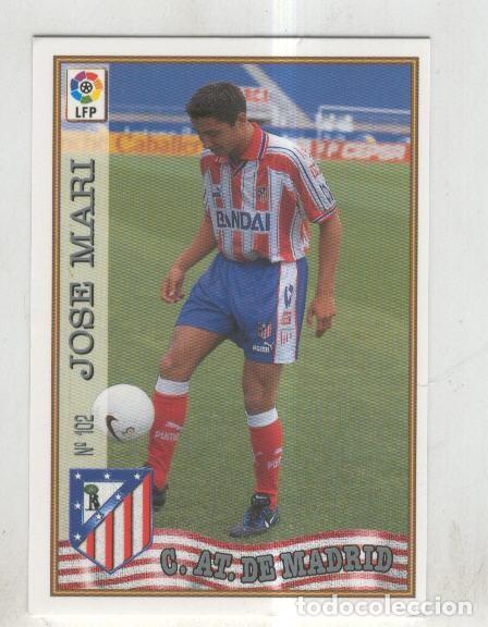 Sammelleidenschaft Sport: Cromo Liga 97/98: C.At.de Madrid numero 102: Jose Mari - Varios