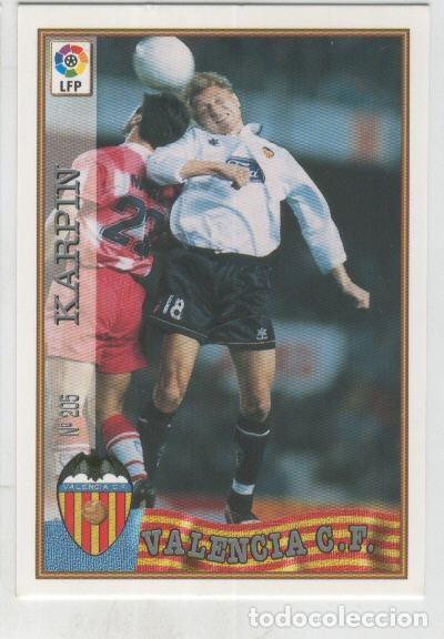 Sammelleidenschaft Sport: Cromo Liga 97/98: C.F.Valencia numero 205: Karpin - Varios