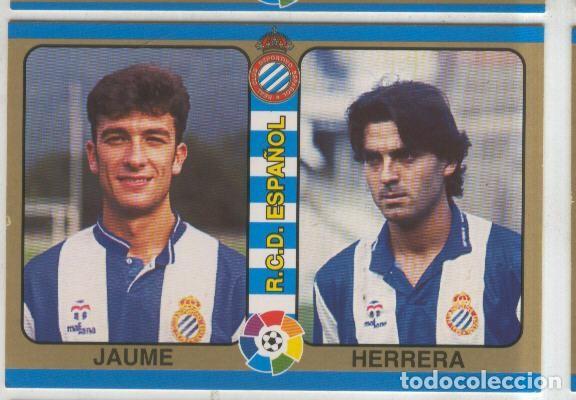 Sammelleidenschaft Sport: Cromos: Futbol Total Liga 95: R.C.D.Espa&ntilde;ol numero 159: Jaume y Herrera - Varios