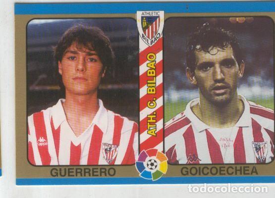 Sammelleidenschaft Sport: Cromos: Futbol Total Liga 95: Ath.C.Bilbao numero 043: Guerrero y Goicoechea - Varios