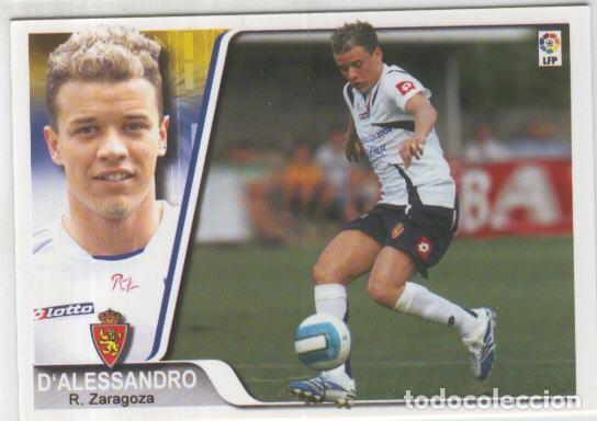 Coleccionismo deportivo: Cromo Liga 2007-2008: R.Zaragoza. numero 104: D&acute;Alessandro - Varios