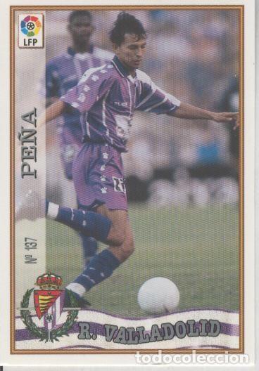 Sports collectibles: Cromo Liga 97/98: Real Valladolid numero 137: Pe&ntilde;a - Varios